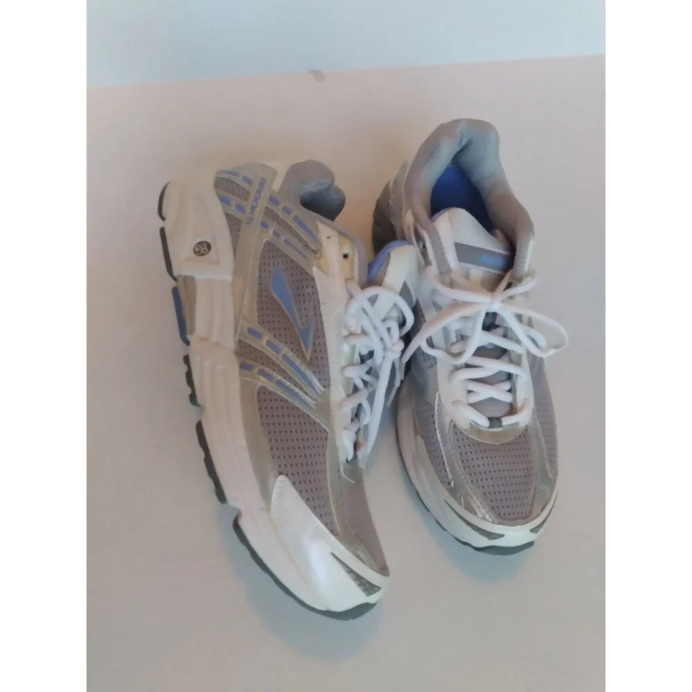 Athletic Running Shoes Mesh Breathable Training Sneakers Grey‎ & White